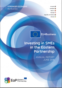 ინვესტირება მცირე და საშუალო საწარმოებში აღმოსავლეთის პარტნიორობის ქვეყნებში: EU4Business-ის 2018 წლის წლიური ანგარიში