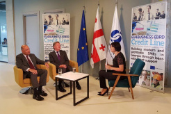 EBRD President visits Georgia to discuss the country’s economic performance