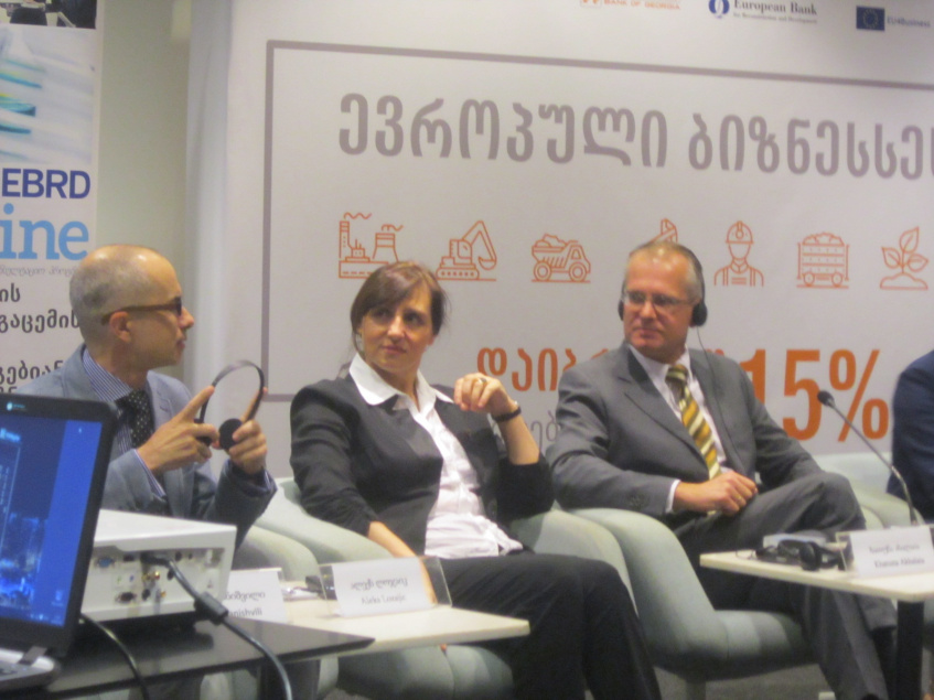 Bank of Georgia hosts information event to highlight loans and grants under EU4Business-EBRD Credit Line