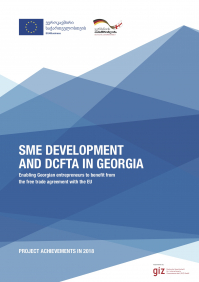 მცირე და საშუალო მეწარმეობის განვითარება და DCFTA საქართველოში: პროექტის 2018 წლის მიღწევები
