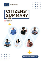 Citizens' Summary 2022: საქართველო