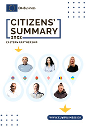 Citizens' Summary 2022: Eastern Partnership
