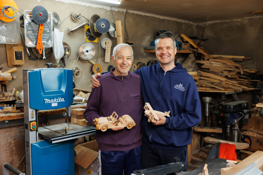 Eco-friendly wooden toys produced in Molovata Noua, with EU support