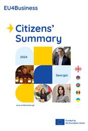 Citizens' Summary 2025: საქართველო